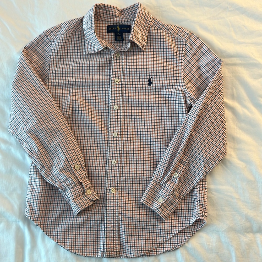 Boys Polo Oxford shirt, size 10-12